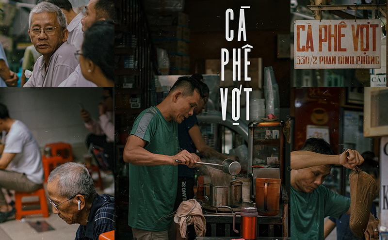 Khởi đầu một ngày ở Sài Gòn với Cà phê vợt
