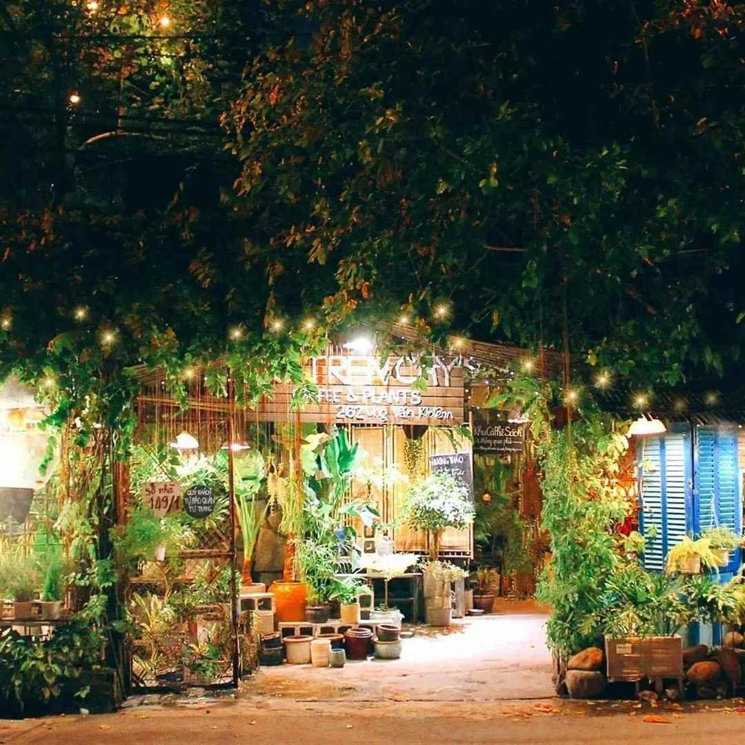 Những quán cà phê sân vườn tại Sài Gòn