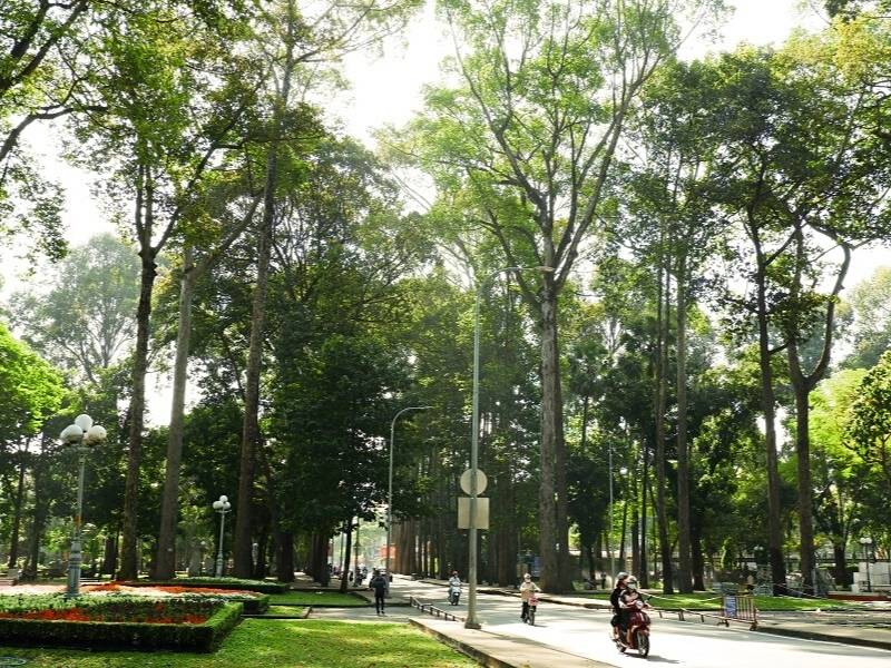 công viên nổi tiếng ở Sài Gòn