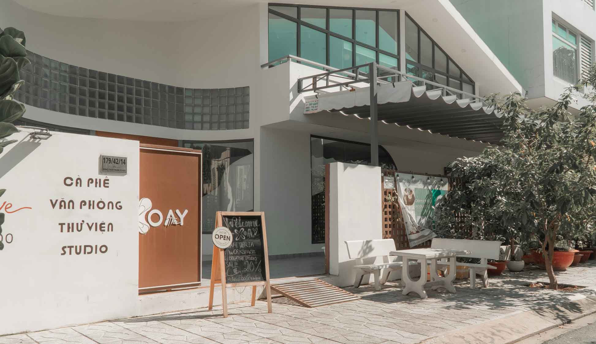 The Xoay là một trong những một quán cafe có không gian làm việc chất lượng