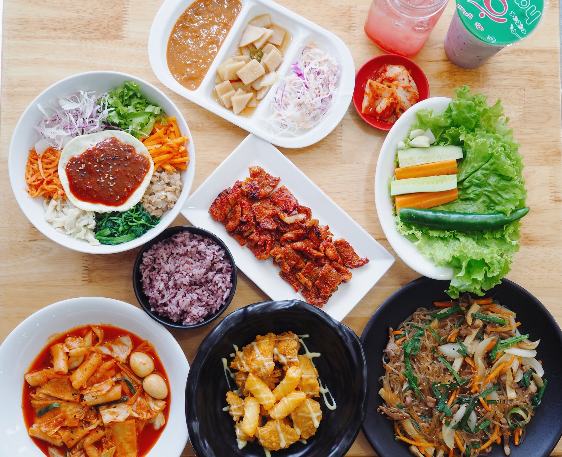 quán ăn Hàn Quốc ở Sài Gòn