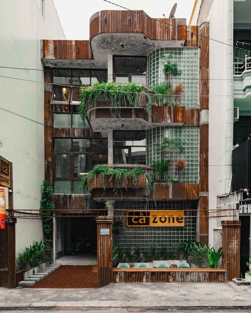 Cà zone - Một tiệm cafe mới khu đường D Bình Thạnh - 1 phút Sài Gòn