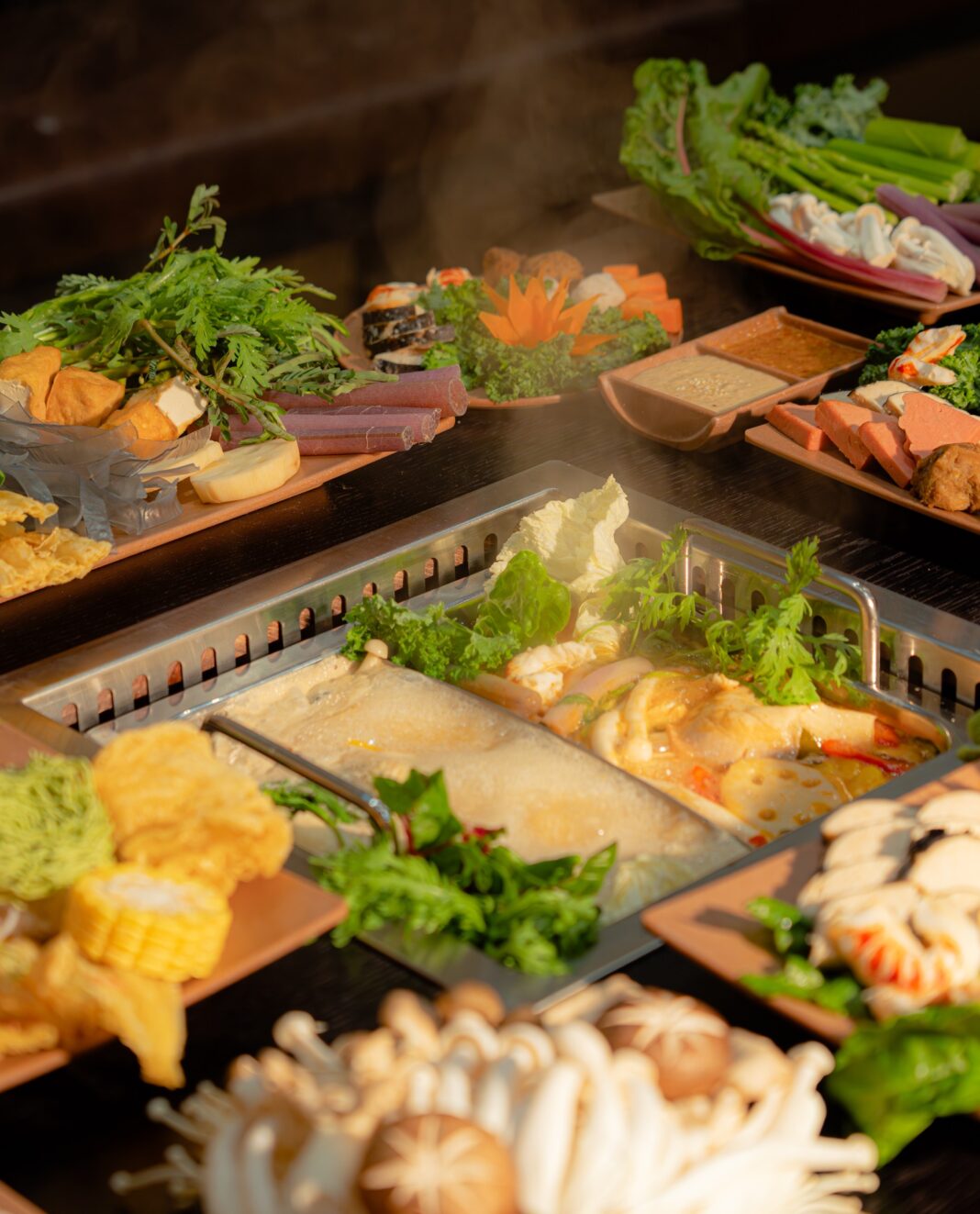 Bản Rau: Buffet lẩu rau nấm mới mở cực hấp dẫn ở Gò Vấp