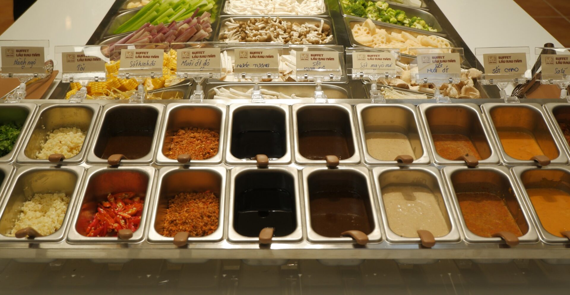 Bản Rau: Buffet lẩu rau nấm mới mở cực hấp dẫn ở Gò Vấp